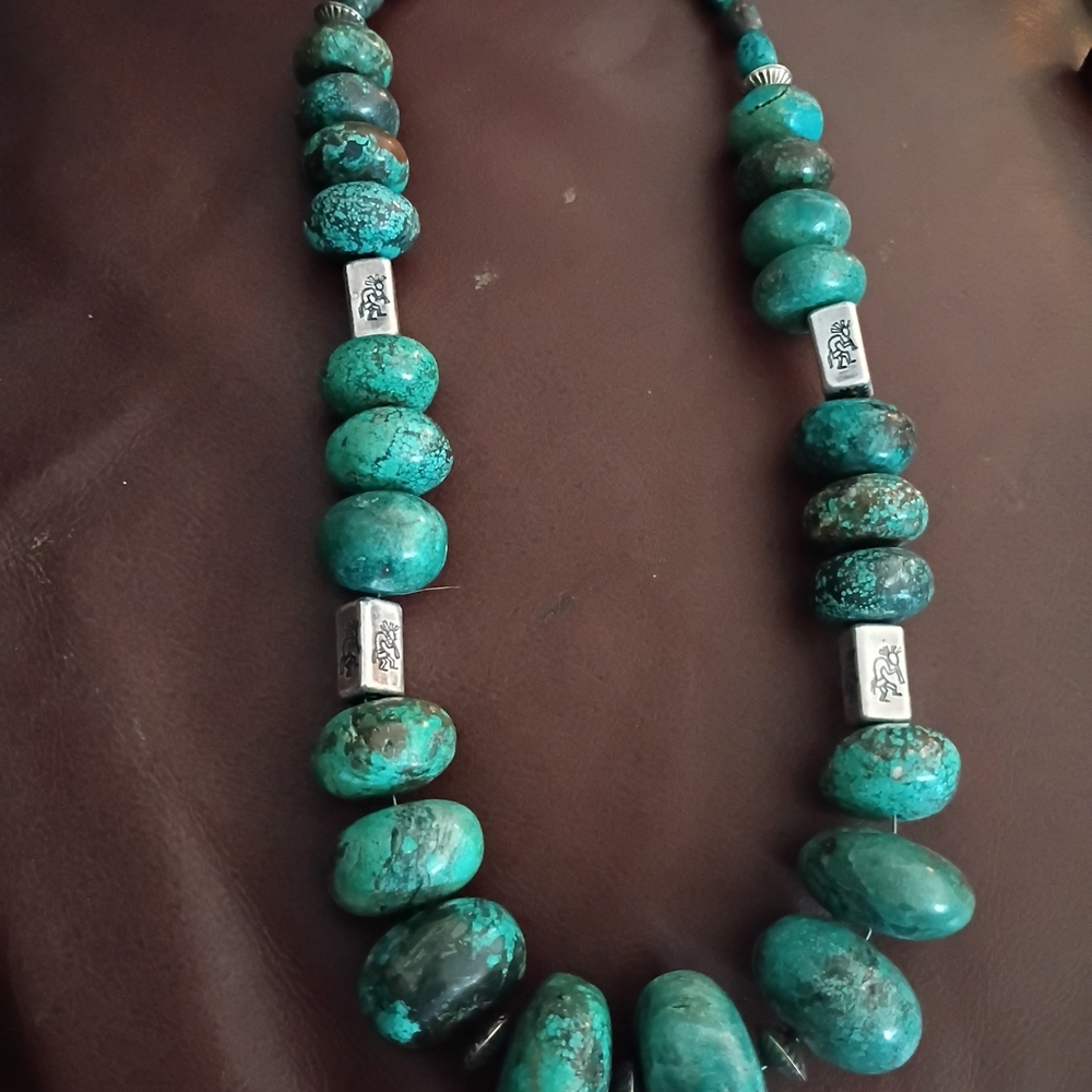Turquoise Beaded Necklace